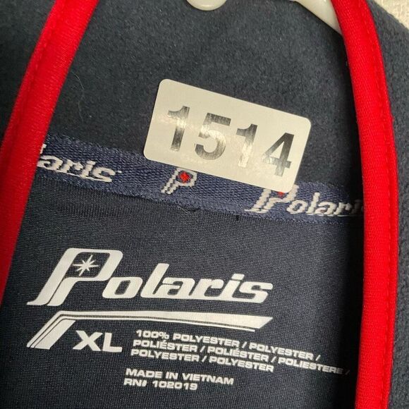 Polaris Sweater Men's XL‎ Navy Full-Zip Mid Layer Fleece Jacket 102019 Outdoors - Picture 6 of 9